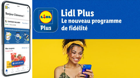 Lidl Plus sert à cumuler des points pour avoir des remises et inclus aussi de la gamification.  - © Lidl