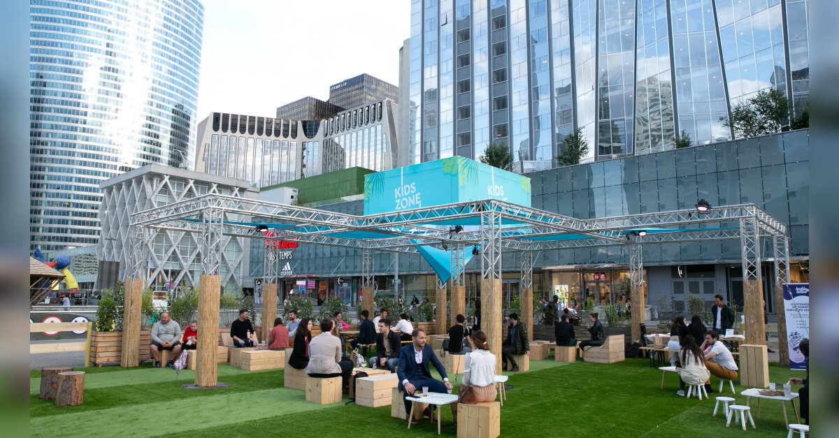 Garden Parvis un v nement d attractivit pour Paris La D fense