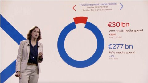 Elodie Perthuisot, directrice e-commerce, transformation digitale et data chez Carrefour. - © D.R.
