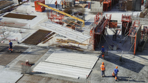 Bouygues Construction a unifié une équipe de 45 experts logistique au service des chantiers. - © (C)2012 Yves Chanoit, tous droits réservés