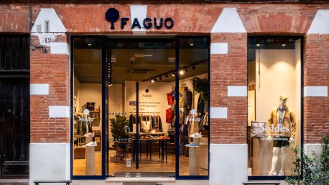 Faguo déploie un concept de magasin écoresponsable. - © Faguo