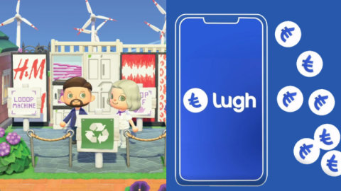 A gauche, H&M mise sur Animal Crossing, à droite, Lugh est la crypto du groupe Casino. - © D.R.