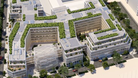 Le Campus de l’Aqueduc à Gentilly abritera le futur siège social de Biocodex. - © Sienna Real Estate