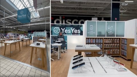 Le corner YesYes de Pessac (33) a ouvert le 11 août dans l’hypermarché Casino. - © D.R.