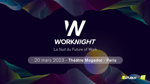 L’ensemble des lauréats Worknight sera dévoilé le 20 mars 2023 au Théâtre Mogador. - © Républik Workplace