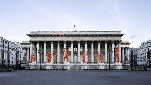 Nike investit le Palais Brongniart à Paris - © Nike