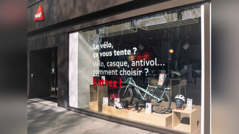Animation événementielle autour du vélo à Toulouse.  - © Vincent NGUYEN / MAIF