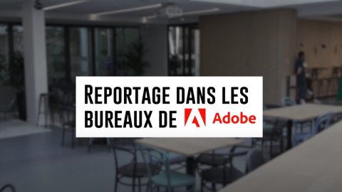 Adobe France a reçu Républik Workplace Le Média pour une visite en vidéo de son nouveau siège social - © Républik Workplace