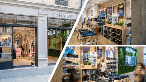 Camaïeu compte 512 magasins en France et achète pour pour 150 millions d’euros de produits finis. - © Camaïeu