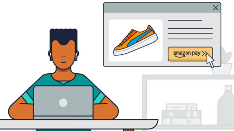 Assurez la sécurité de vos informations personnelles avec Amazon Pay, un service de paiement fiable. - © Amazon