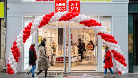 Miniso a ouvert en octobre 2020 sa première boutique en France. - © Miniso
