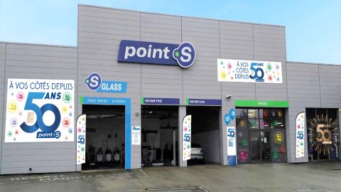 Tout le réseau Point S sera aux couleurs des 50 ans en 2021. - © Point S