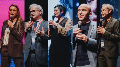Béatrice Héricourt, Pierre Aoun, Cathy Collart Geiger, Rami Baitiéh et Joannes Soënen. - © Républik Retail