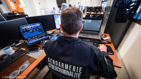 Police et gendarmerie vont ainsi coordonner leurs efforts contre la cybercriminalité. - © Gendarmerie Nationale