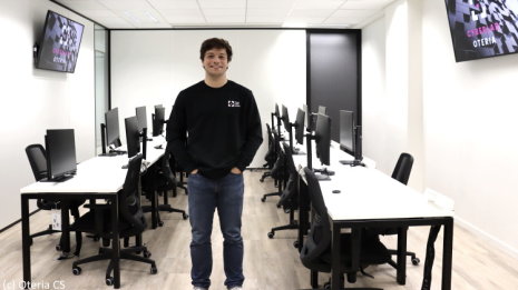 Romain Burel est le directeur et co-fondateur d’Oteria Cyberschool. - © Oteria CS