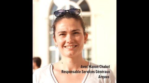 Manon Chabot, responsable services généraux d’Arquus. - © Républik Workplace