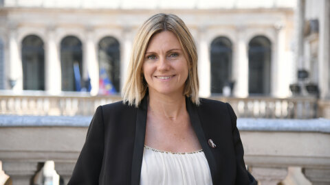 Audrey Henocque, adjointe au maire de Lyon en charge des finances, commandes publiques et événements - © Muriel Chaulet