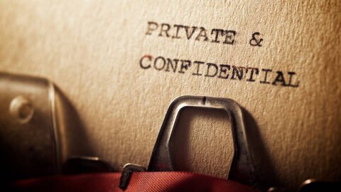 Accord de confidentialité - © D.R.