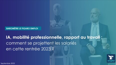 Étude Le Figaro Emploi - Ifop sur les Français et leur rapport au travail - © D.R.