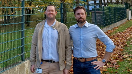 Pierre-François Liozon (à droite) et Florian Castagnet, CA-GIP - © CA-GIP