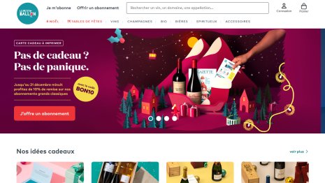Le Petit Ballon compte vérifier les gains BNPL sur son taux de conversion pendant les fêtes. - © D.R.