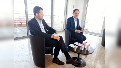 De gauche à droite : Olivier Nollent, MD de SAP France, et Gianmaria Perancin, président de l’USF. - © Republik IT / B.L.