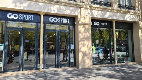 Go Sport compte 215 points de vente et 2478 collaborateurs, tous repris par HPB. - © Go Sport