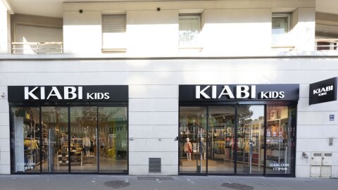 Kiabi a ouvert au Kremlin Bicêtre son plus petit magasin de France dédié à l’univers de l’enfant. - © Barbara GROSSMANN