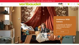 Vertbaudet dispose de 9 sites e-commerce. - © Vertbaudet