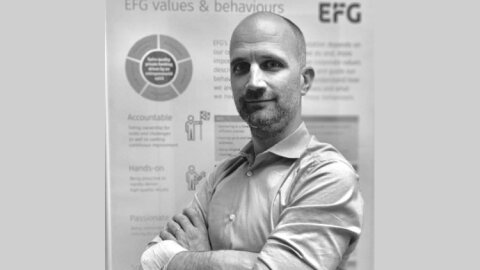 Laurent Agnès, global head of IT service support d’EFG Bank, a témoigné à l’invitation de l’éditeur  - © EFG Bank