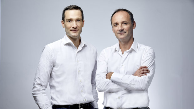 Philippe de Chanville et Christian Raisson, les co-fondateurs et co-CEO de ManoMano. - © BRUNO LEVY