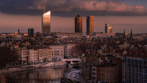 Lyon domine le marché locatif et de l’investissement en bureaux en régions au 1er semestre 2023. - © Getty Images