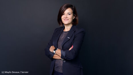 Virginie Dominguez est Executive Vice-President Digital, Data & IT de Servier. - © Maylis Devaux / Servier