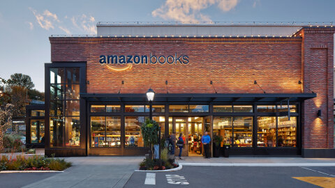 Le premier Amazon Books a été ouvert en 2015. - © Amazon