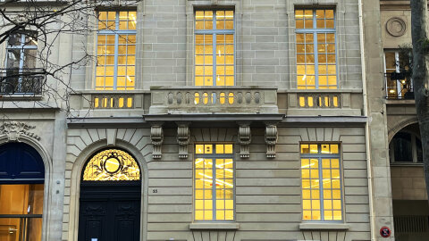 L’hôtel particulier du 53 avenue Hoche (Paris 8e) sera le siège de Cerruti 1881. - © Axel Schoenert Architectes