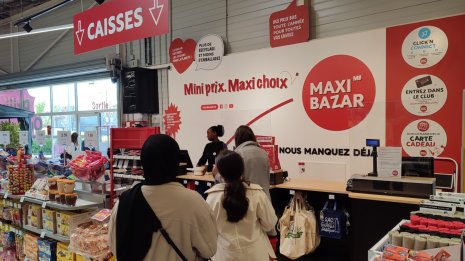 Maxi Bazar à Maurepas est le premier magasin aux couleurs du nouveau concept. - © Républik Retail
