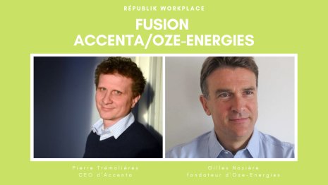 Pierre Trémolières, CEO d’Accenta et Gilles Nozière, fondateur d’Oze-Energies. - © D.R.
