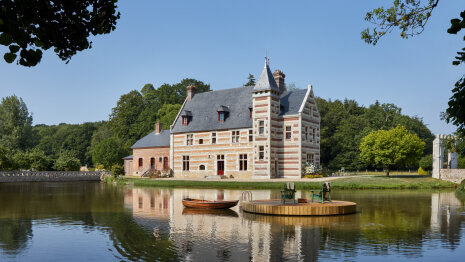 Le Château de Mirville, demeure de Pierre de Coubertin, fondateur des Jeux olympiques - © Claudia Zalla