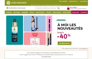 Yves Rocher prévoit de refondre son site e-commerce en 2021. - © D.R.