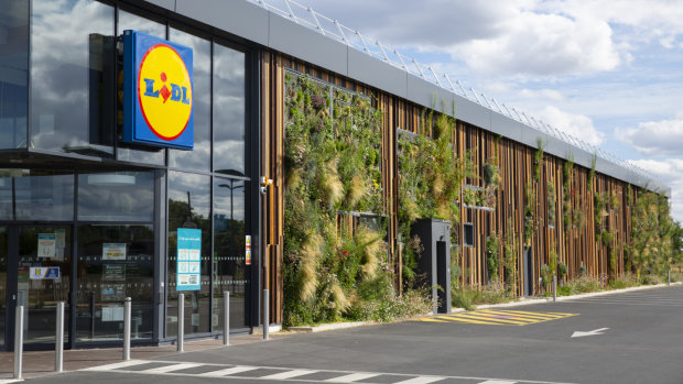 Lidl utilise son magasin de Chilly-Mazarin comme laboratoire d'énergies vertes. - © Lidl