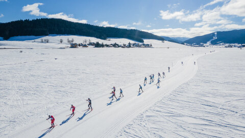 La Foulée Blanche, course de ski nordique à Autrans est un événement de territoire - © Vincent Armand