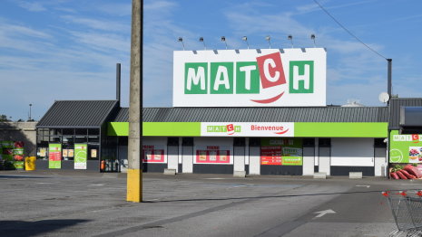 Les supermarchés Match appartiennent au groupe belge Louis Delhaize. - © Jean Housen / Wikipedia