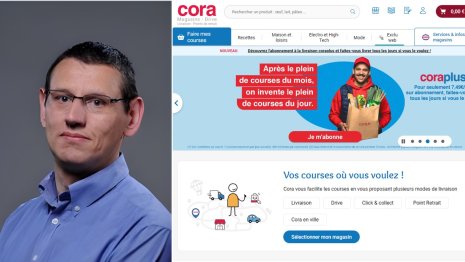 Pascal Aigle promu directeur des opérations e-commerce et B to B Cora France
