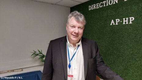 Laurent Treluyer est directeur des services numériques de l’AP-HP. - © Républik IT / B.L.