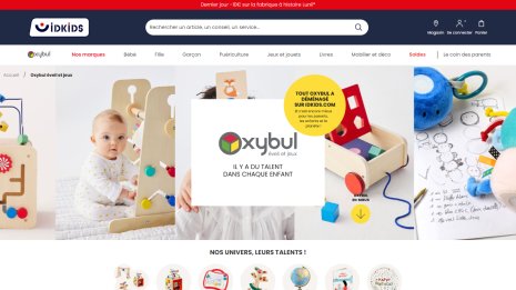 Tout le trafic web d’Oxybul se fait désormais uniquement sur la plate-forme IDKids.com. - © D.R.