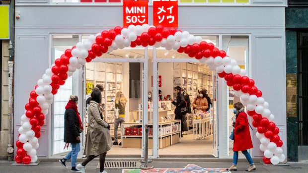 Miniso a ouvert en octobre 2020 sa première boutique en France. - © Miniso