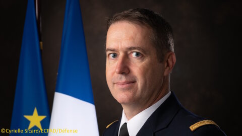 Le général Thierry Bauer est adjoint au général commandant la Cyberdéfense.  - © Cyrielle Sicard/ECPAD/Défense