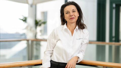 Barbara Bidan, directrice de la communication corporate du groupe Beneteau  - © Julien Gazeau