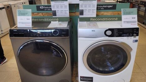 Boulanger rachète les appareils de lavage des particuliers dans 16 magasins. - © D.R.