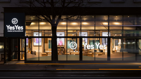 YesYes a ouvert une première boutique-atelier, gage de réassurance pour la vente. - © YesYes